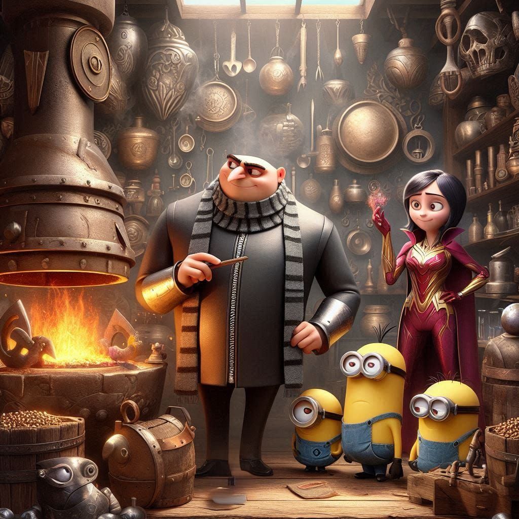 Blacksmithing 101 w/ Gru and Friends