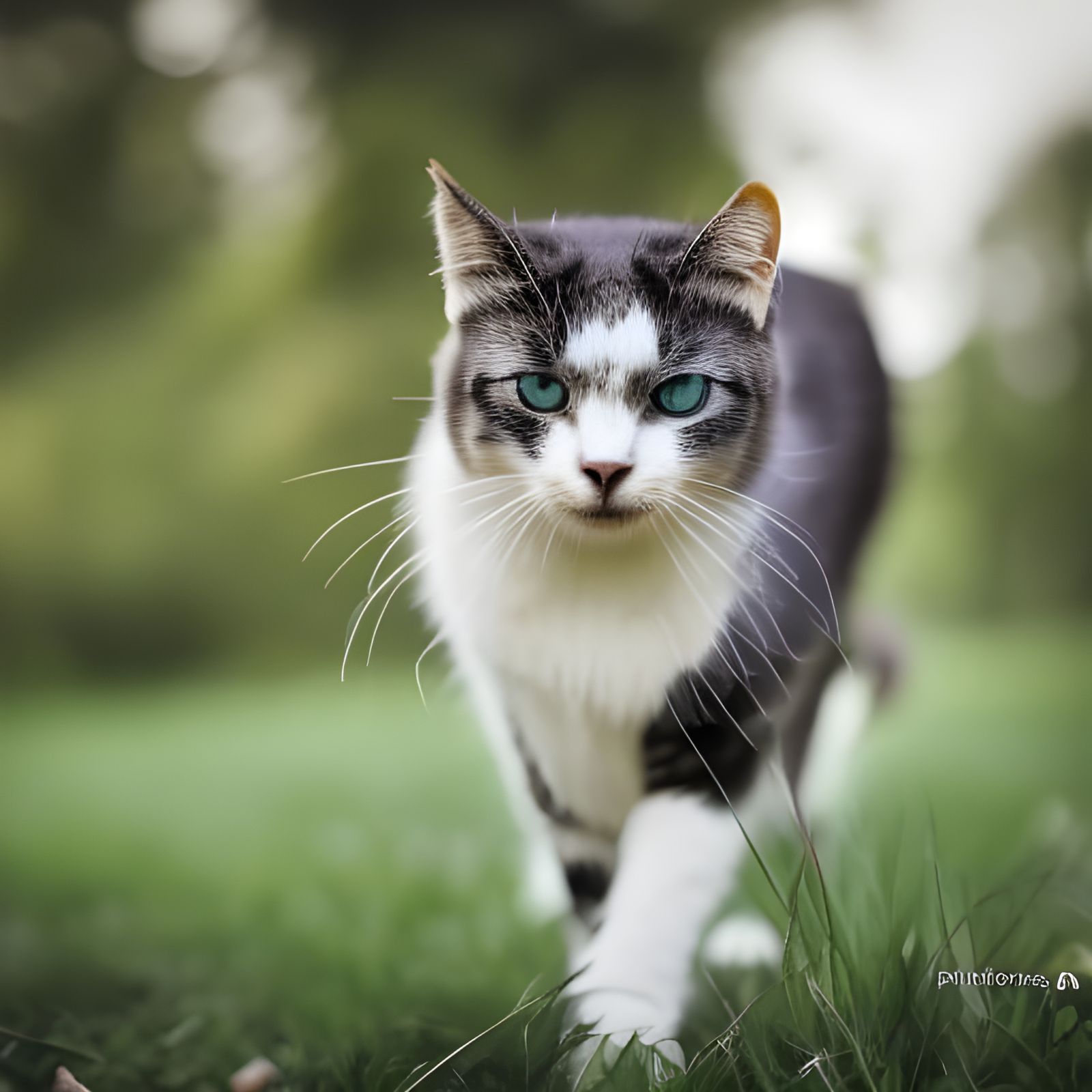 Roaming stray cat AI Generated Artwork NightCafe Creator