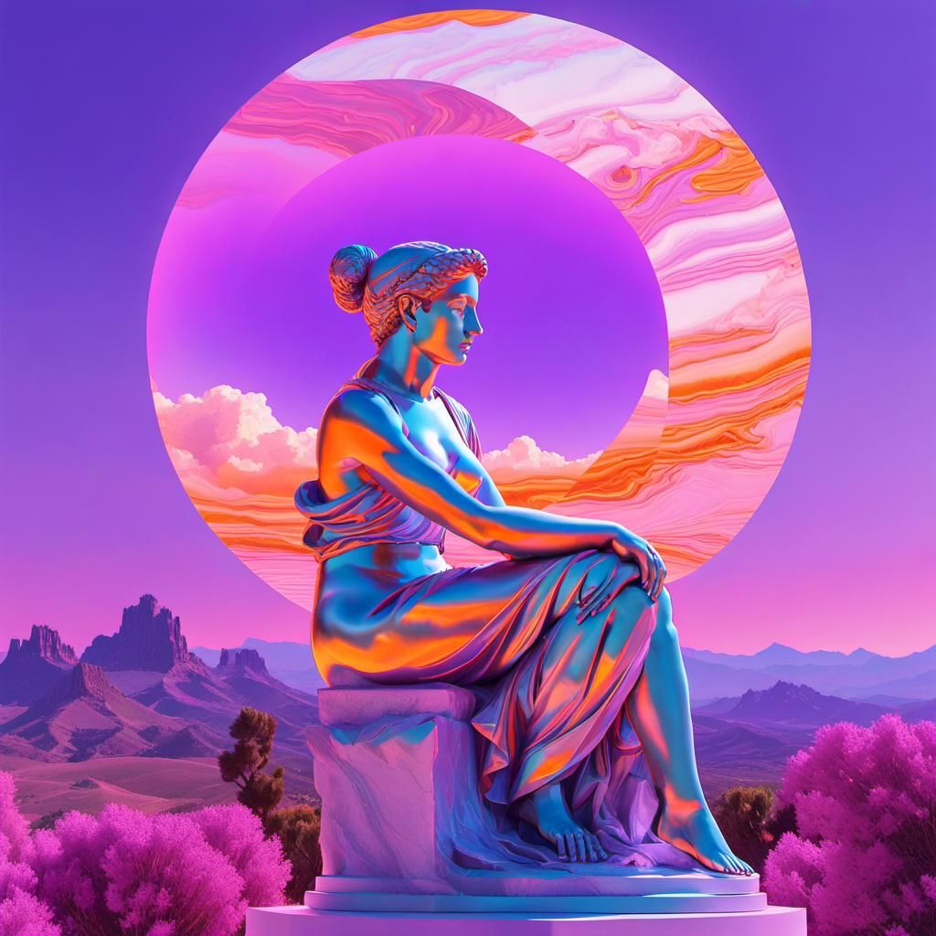 Vaporwave Athena