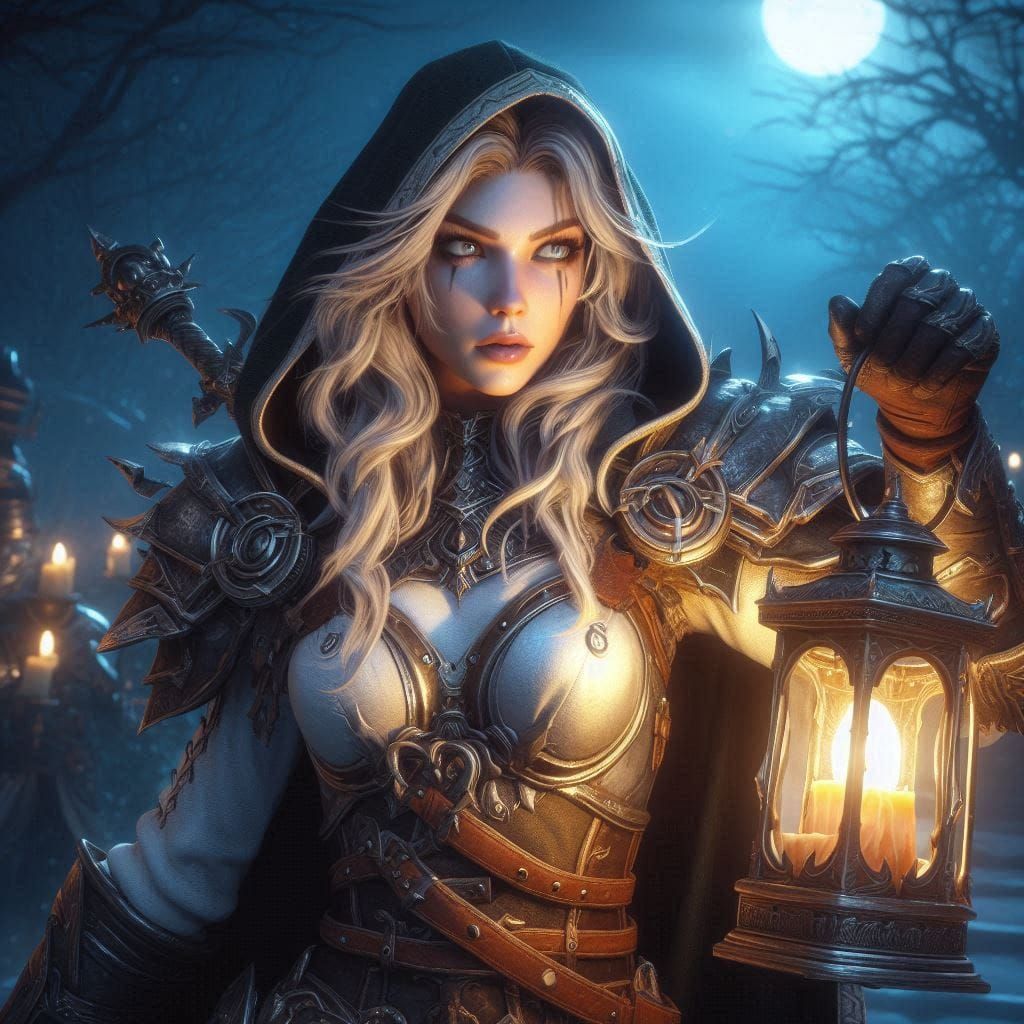 Seeking the Light on Halloween Night