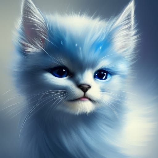 Blue Flocci - Kitty Cat