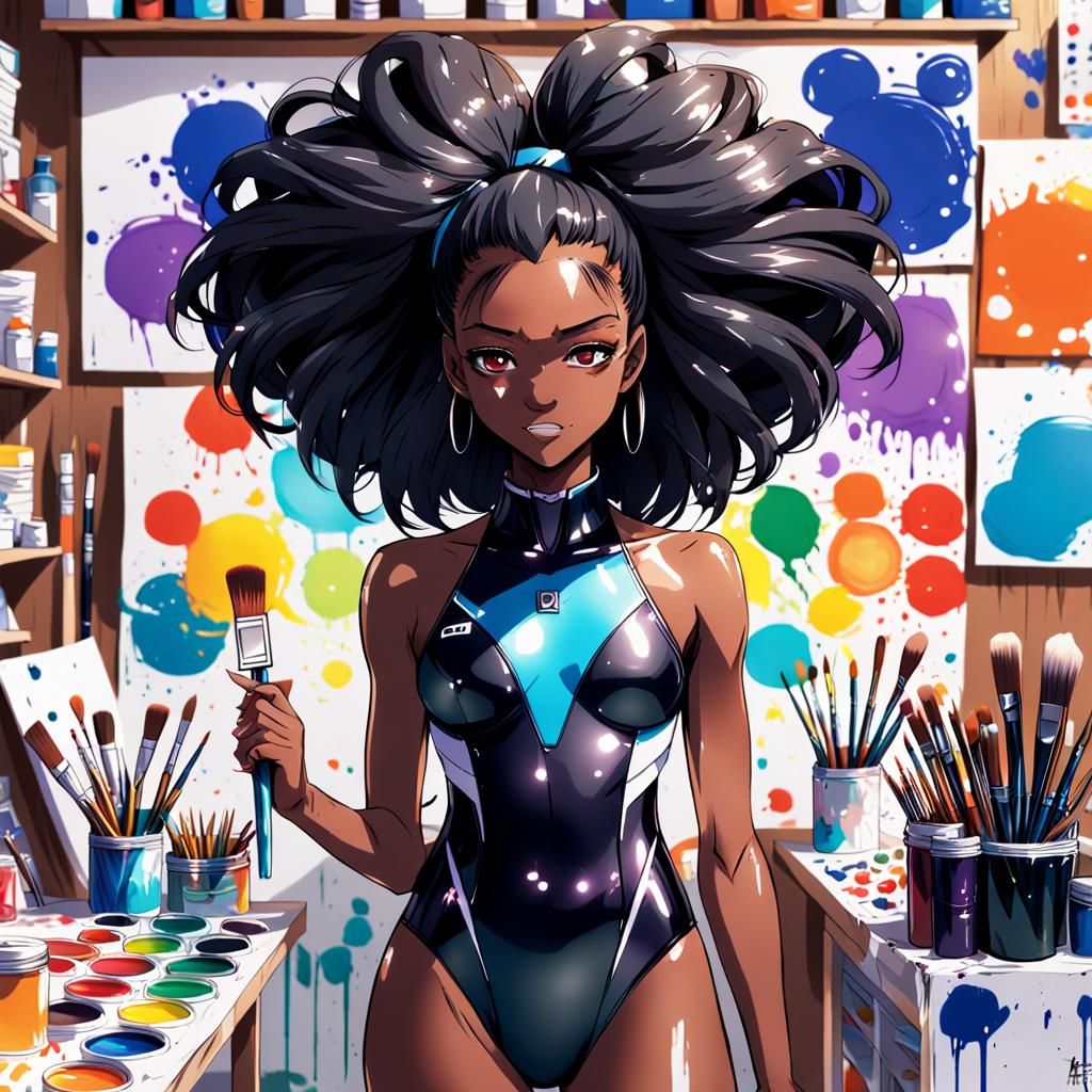 Artist lady
