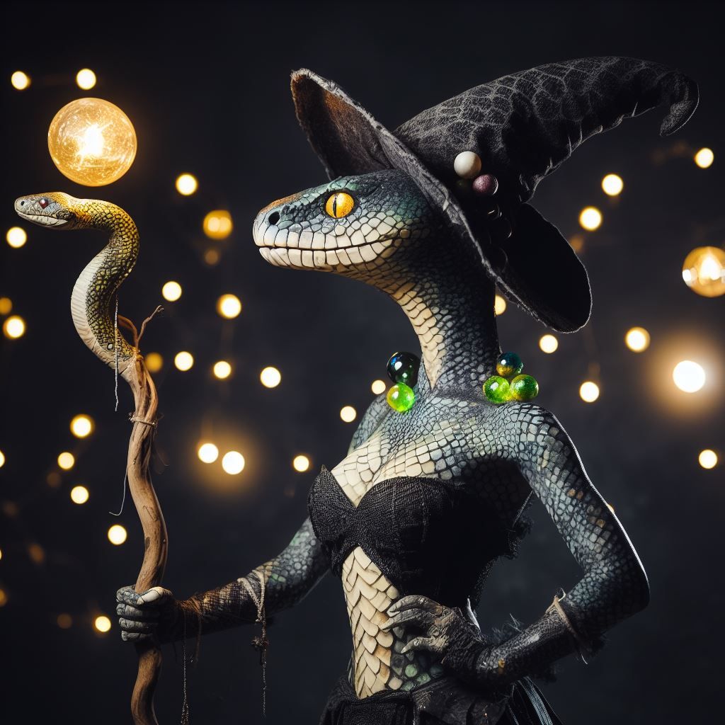 Anthro Snake Witch
