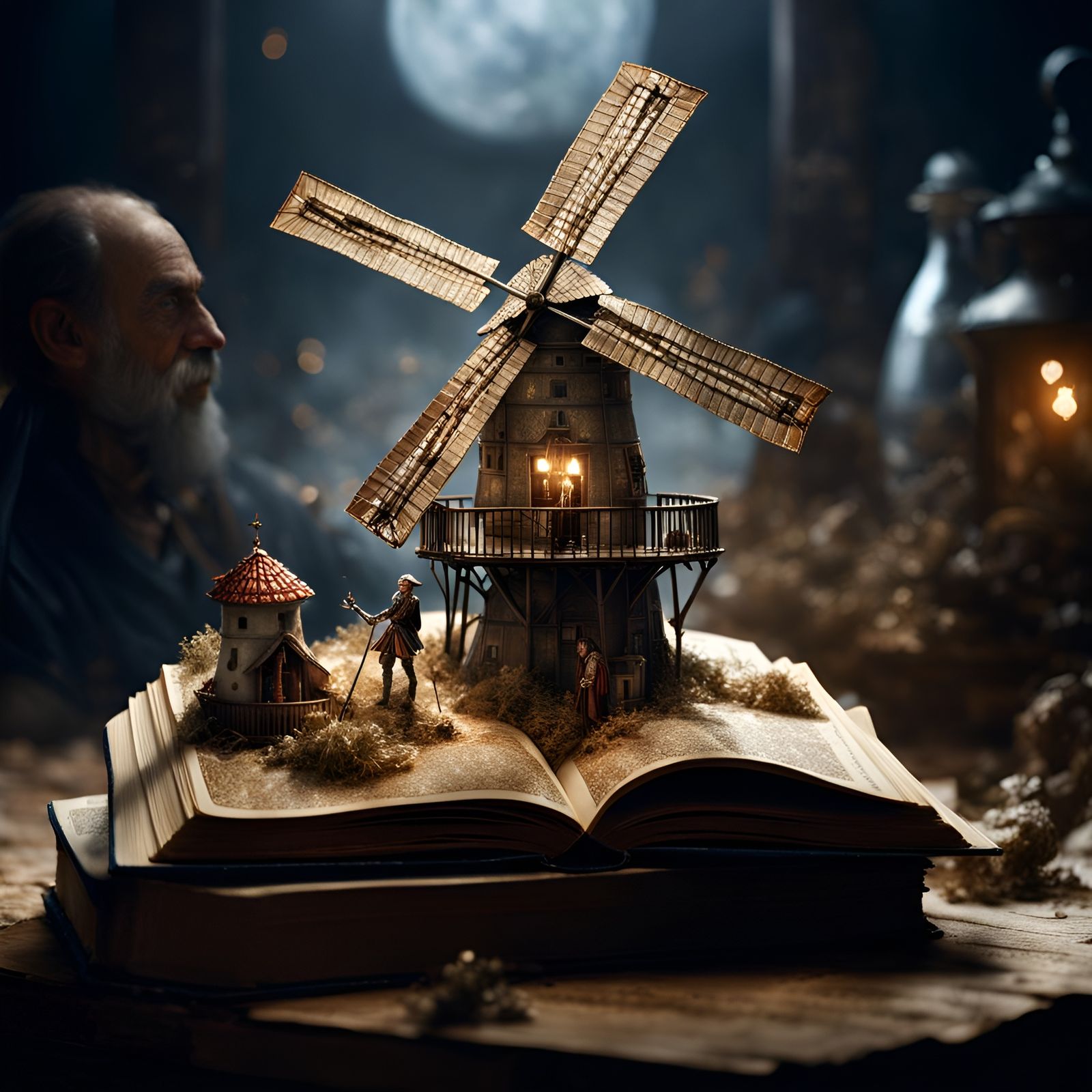 Don Quixote  by @Nikid