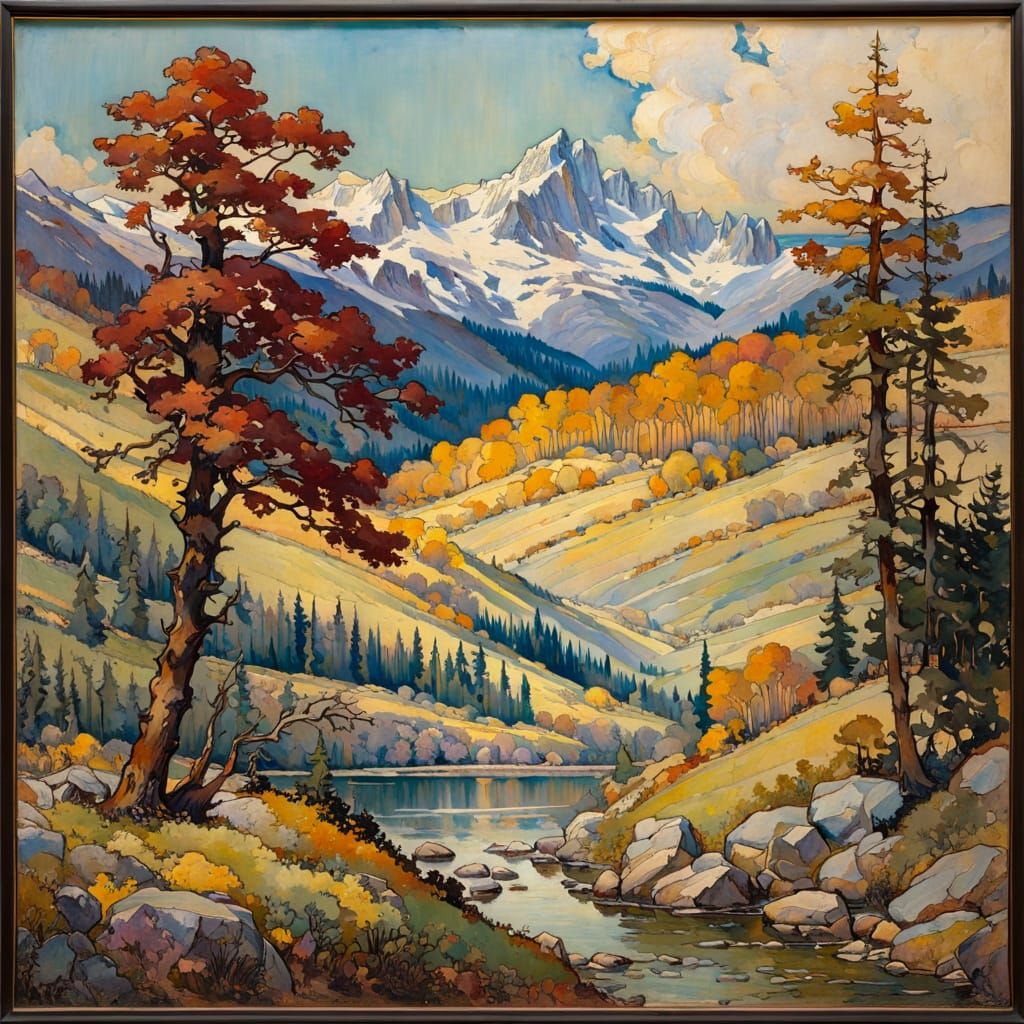 alpine landscape  by @Greg-s Mom