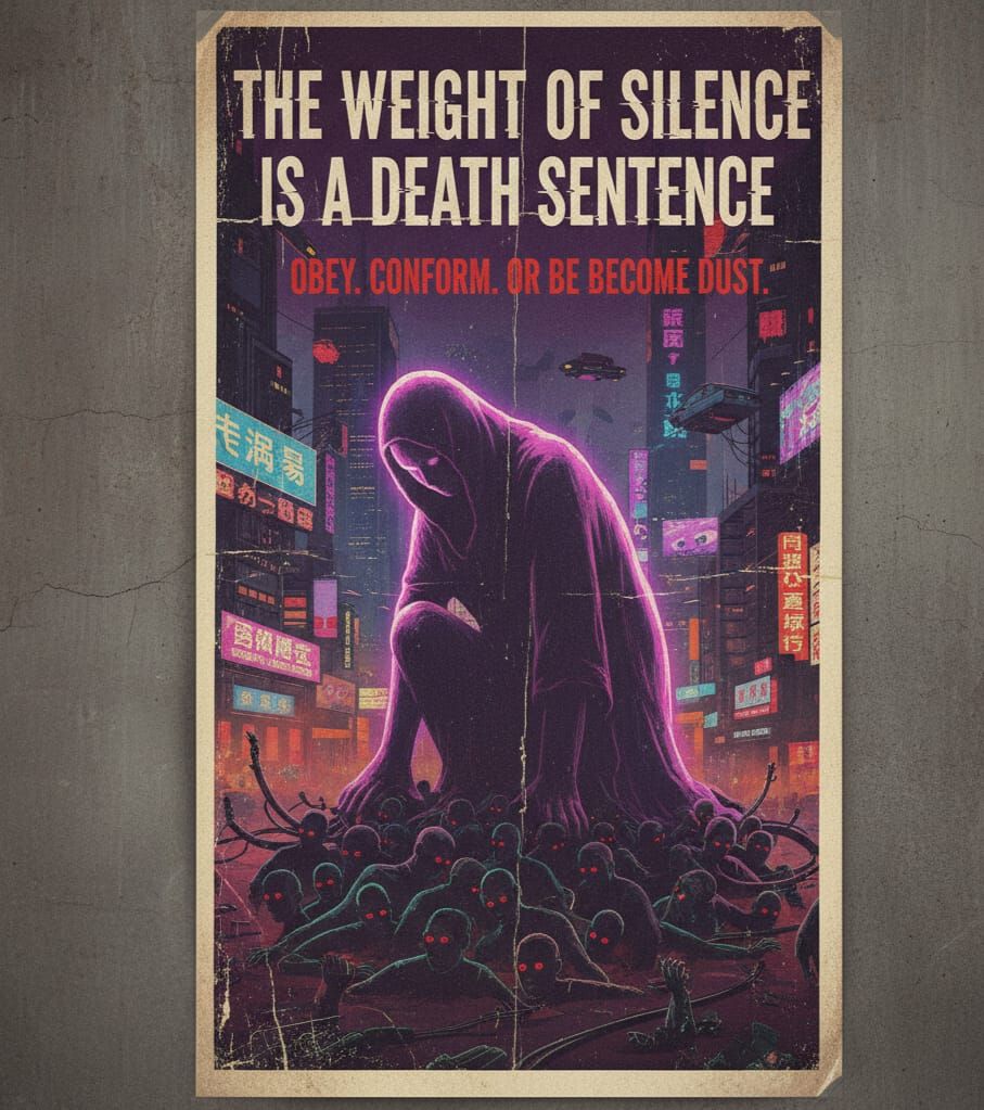 The weight of silence is a death sentence