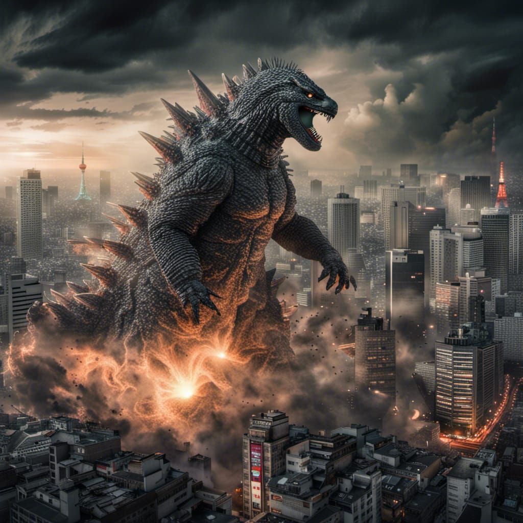 Shin Godzilla AI Generated Artwork NightCafe Creator, 54% OFF