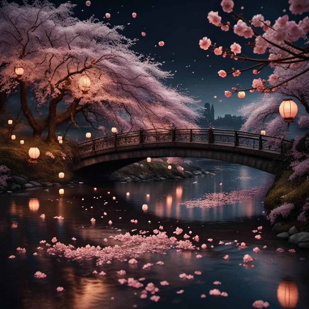 Night Blooms  by @Stryphe