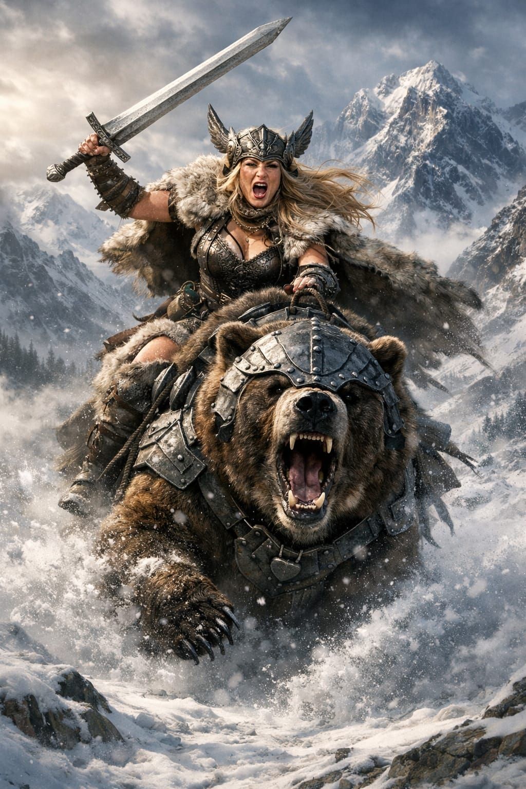 Nordic Warrior Goddess