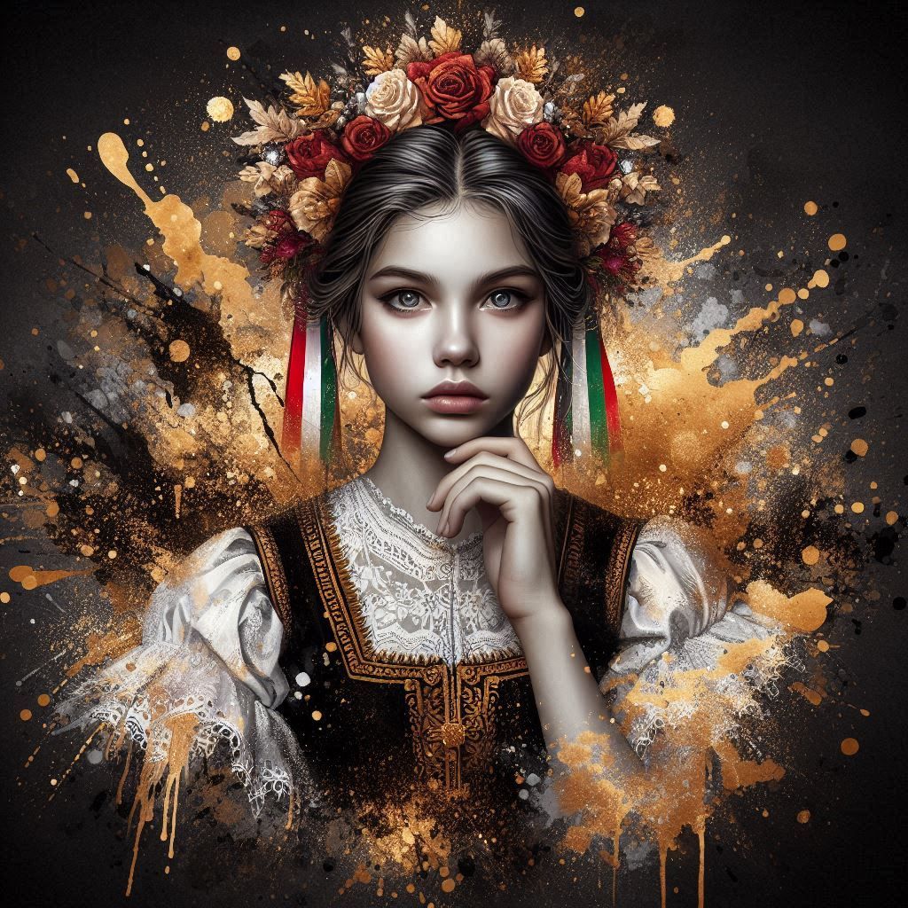 young hungarian girl
