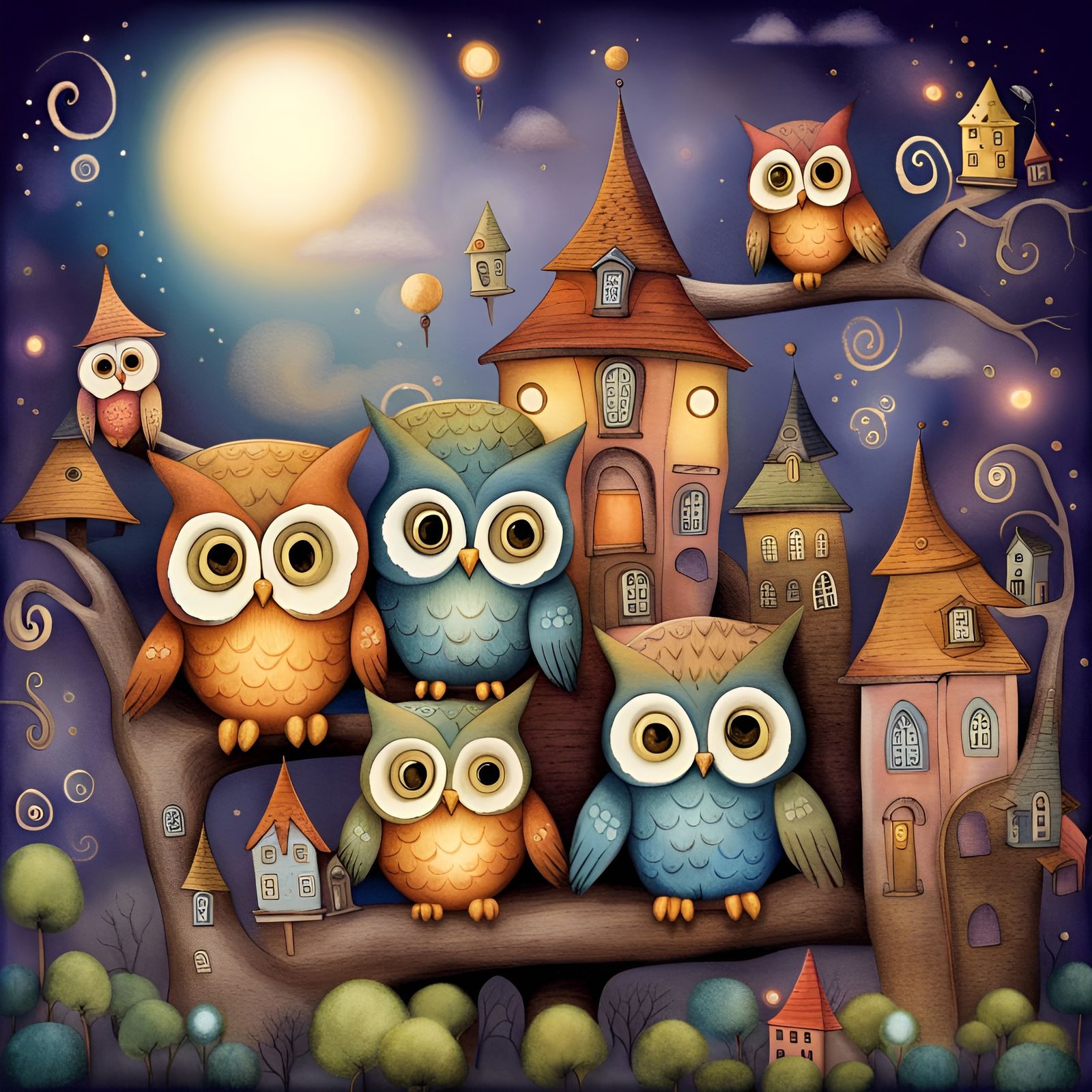 Owl Dreams