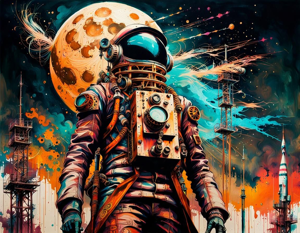 moontraveler  by @Steamcraft Sketcher