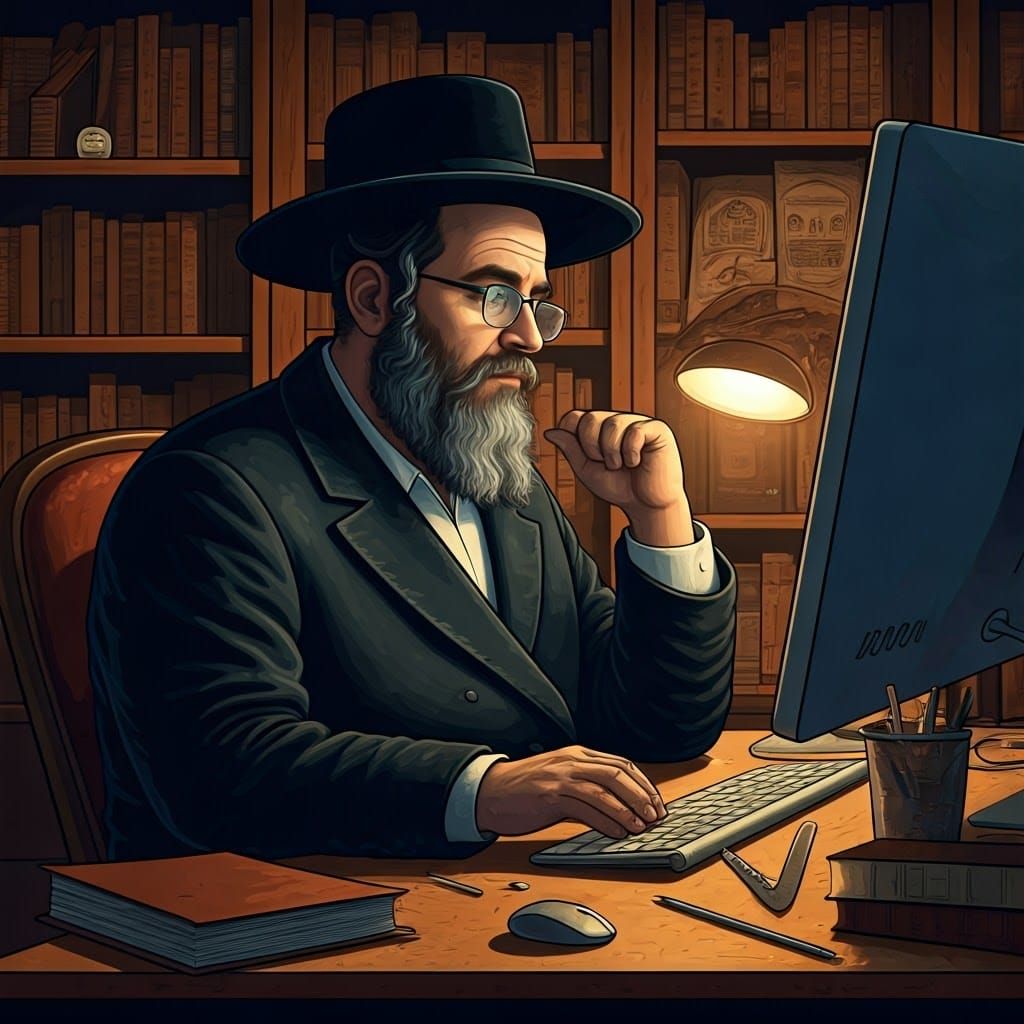 Hasidic Designer Ponders AI Software Choices