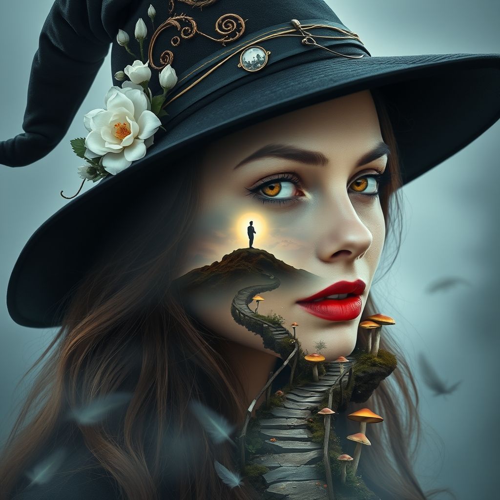 A captivating portrait of a woman