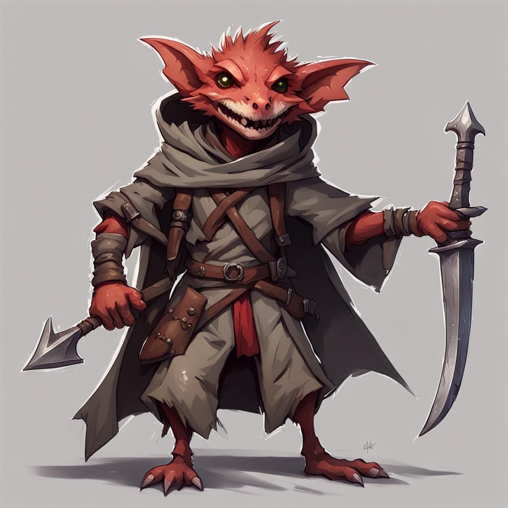 Kobold Rogue - AI Generated Artwork - NightCafe Creator