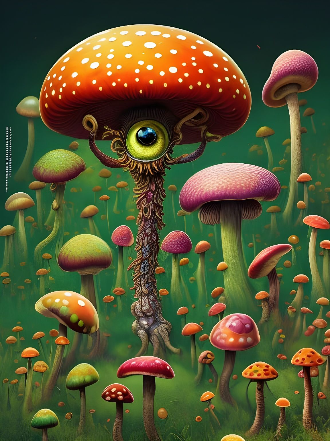 Infected Mushroom - AI Generated Artwork - NightCafe Creator