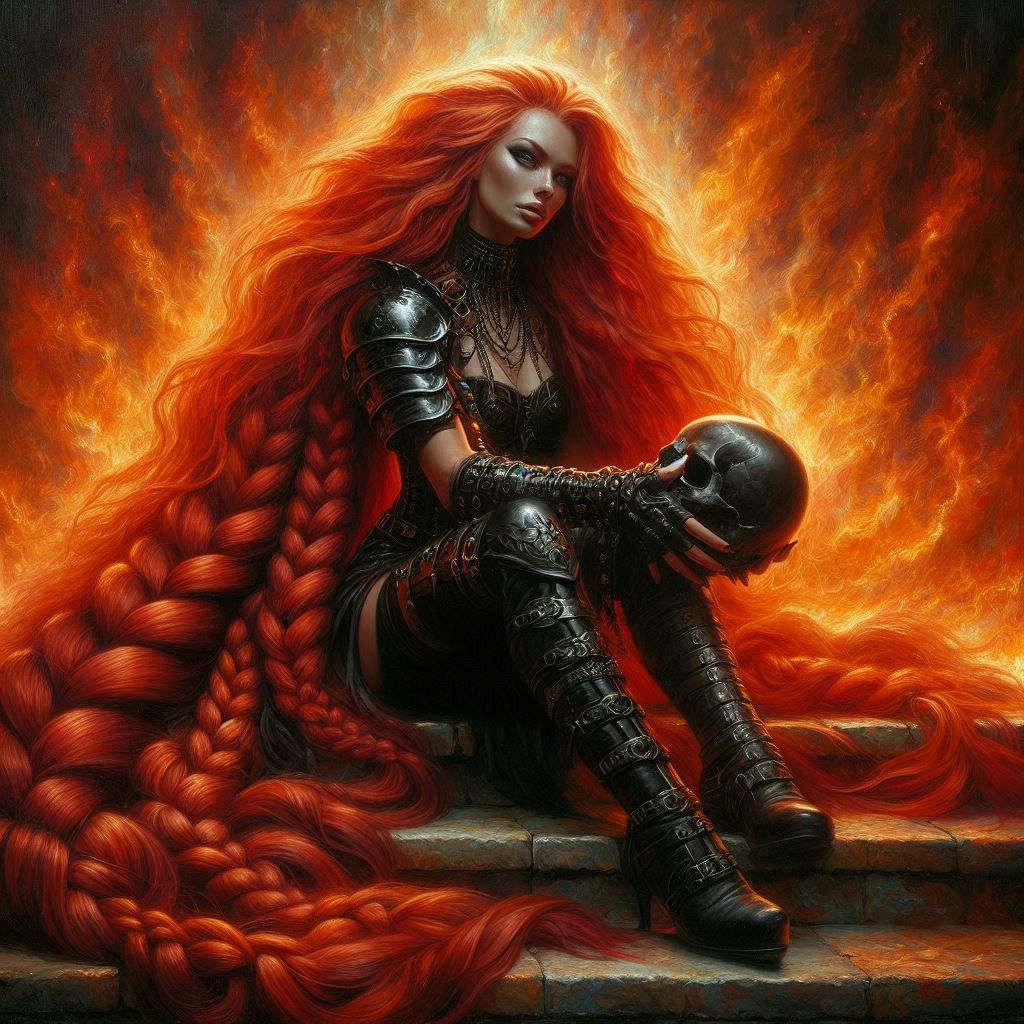 "Don't call me RAPUNZEL!!!!"