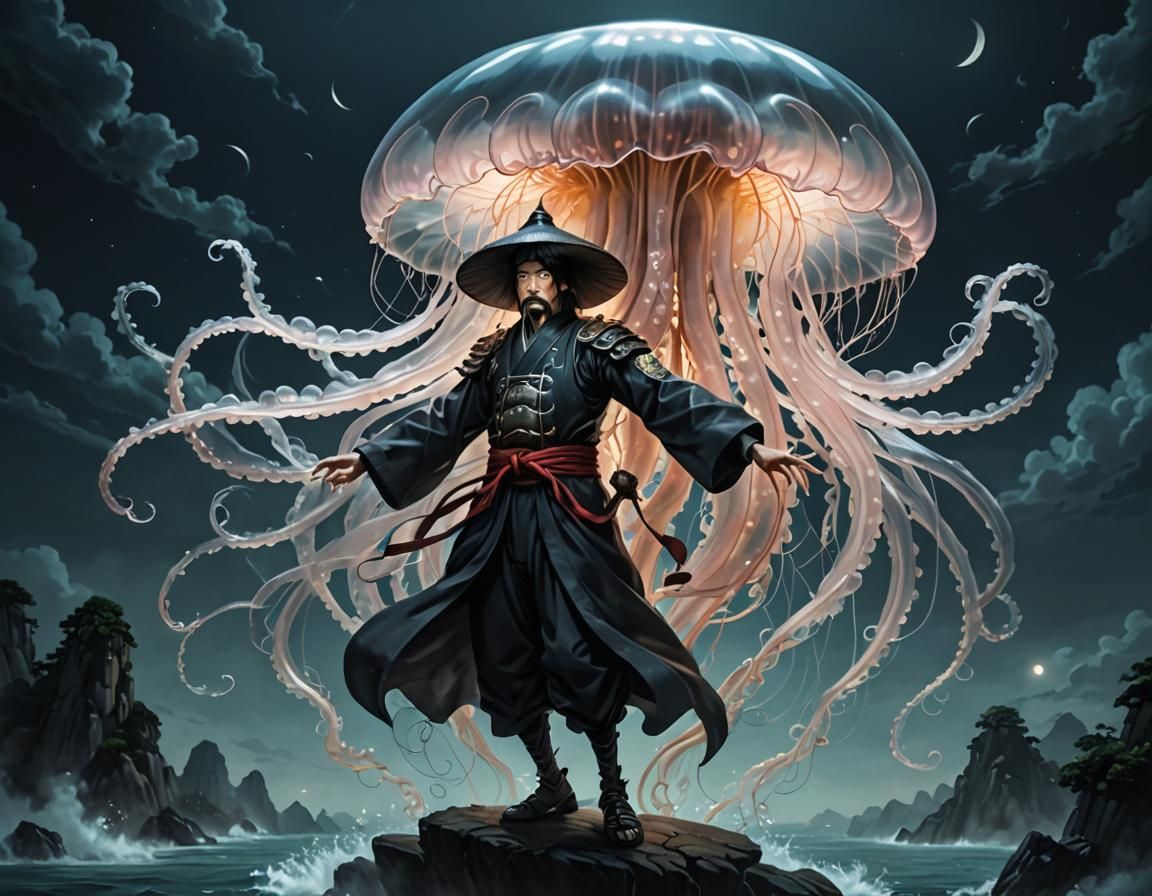 The Kung Fu Master Tamed a Magical Jellyfish