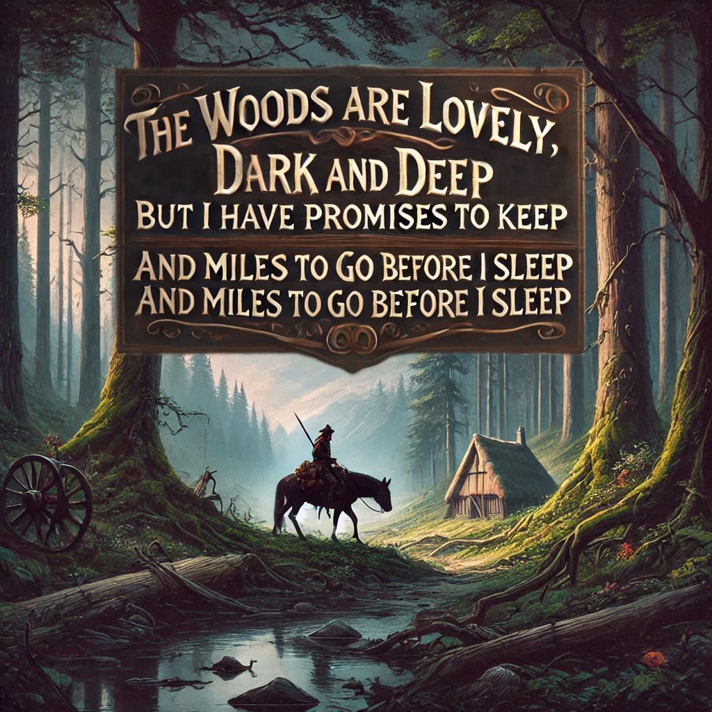 Stopping by Woods on a Snowy Evening - Robert Frost, 1922