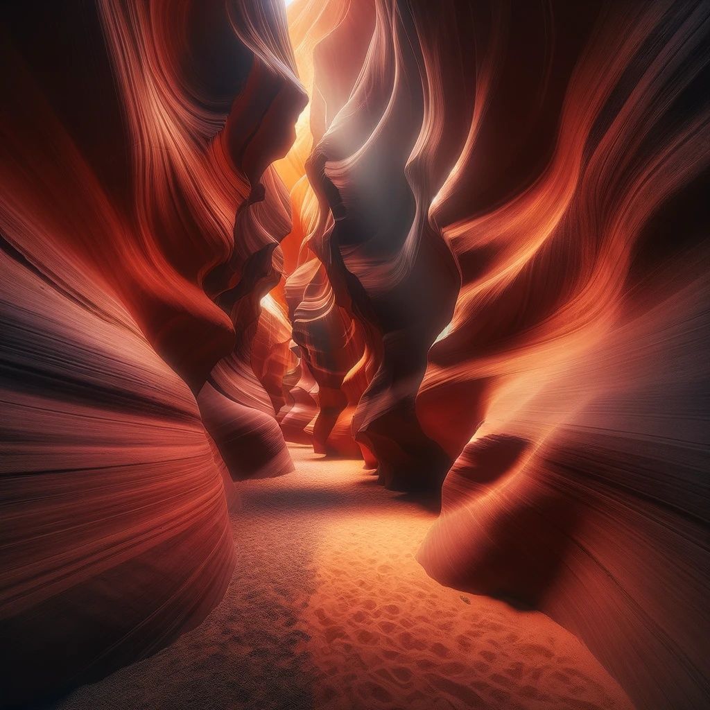 The Most Famous Canyon in the World. AI image prompt for DAL...