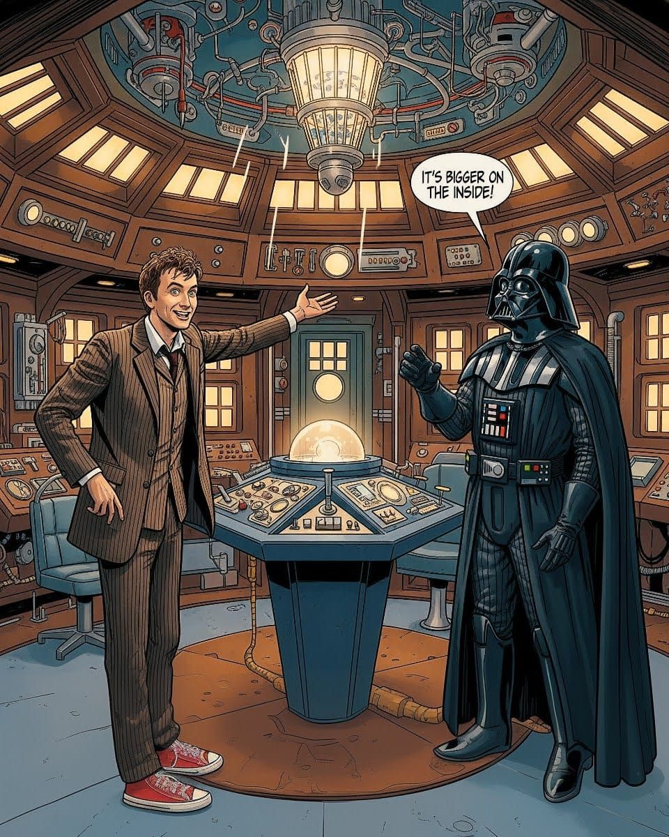 It's bigger on the inside!