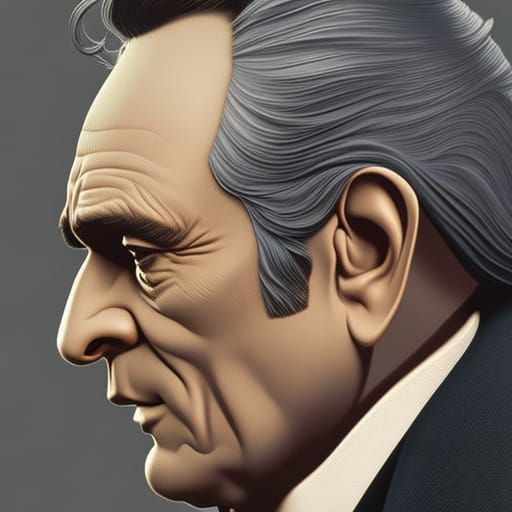 Old johnny cash ai generated artwork nightcafe creator