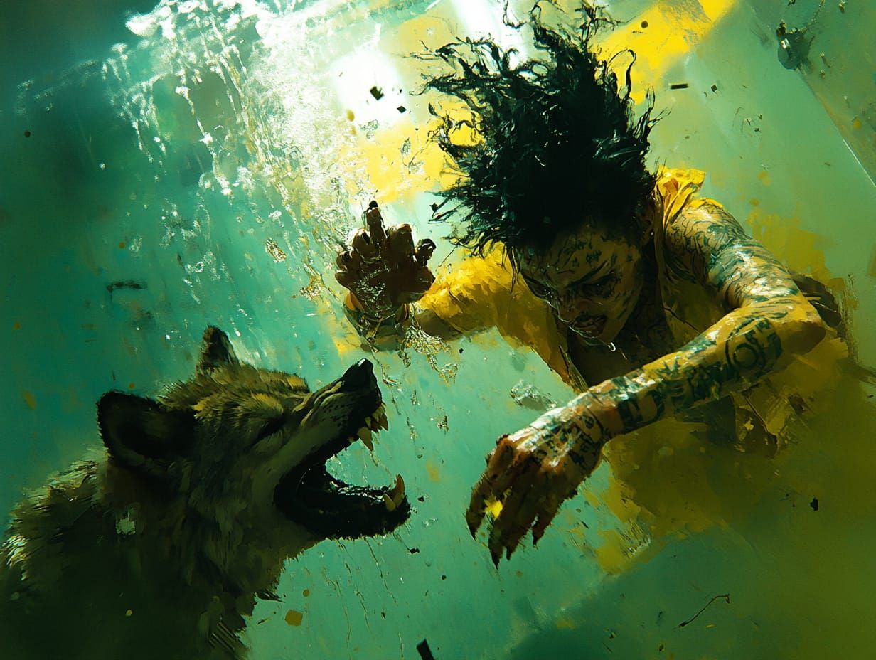 running with the wolves