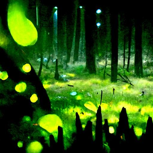 Fireflies in a Dark Forest