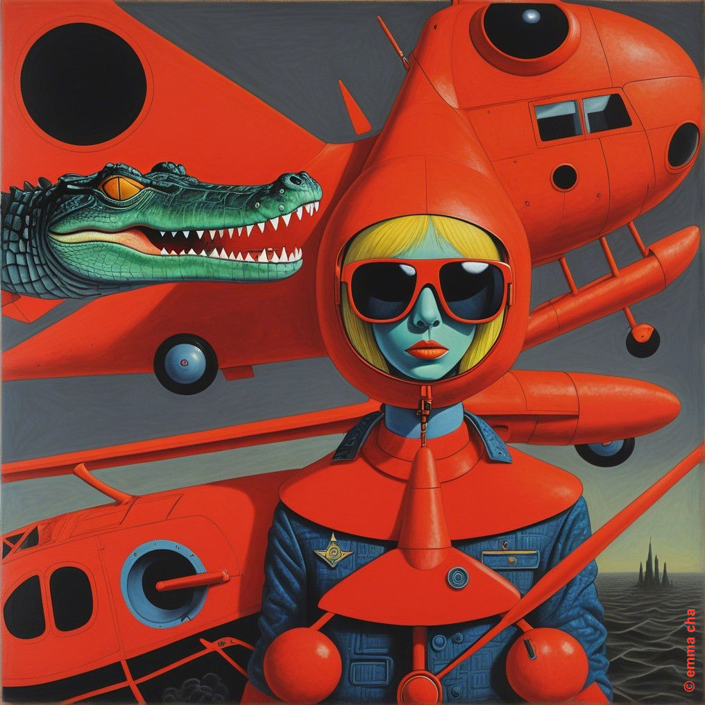 The Crimson Sky Duelist