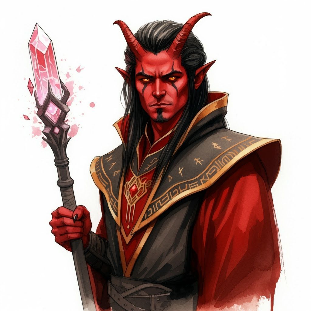 Tiefling Warlock