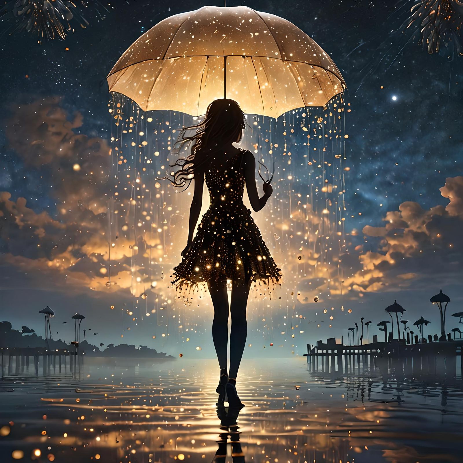 Sparkles Rain  by @Shelly