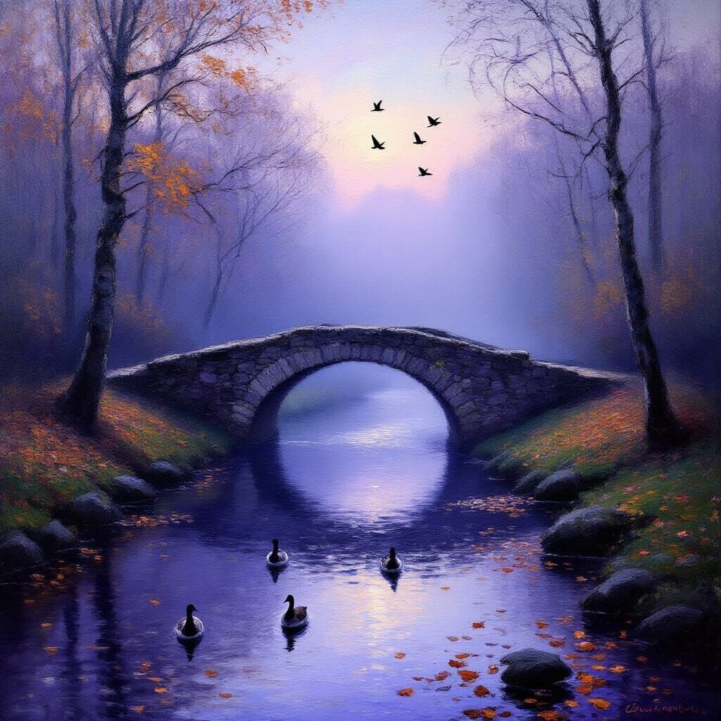 Autumn mist  by @Aurel