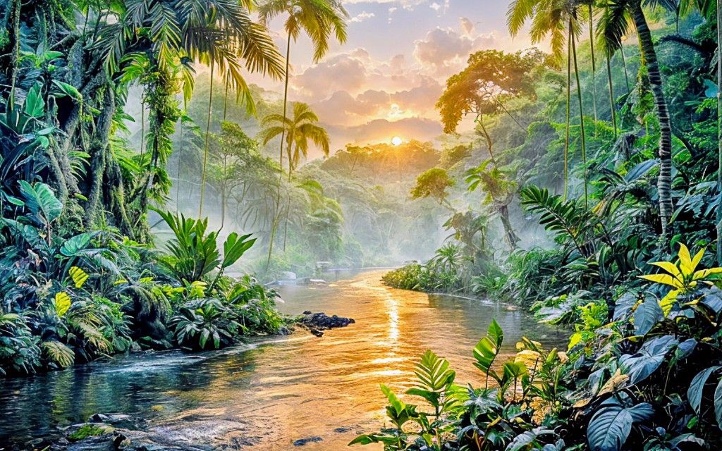 How Do Rivers Find All the Best Places to Run in the Morning...