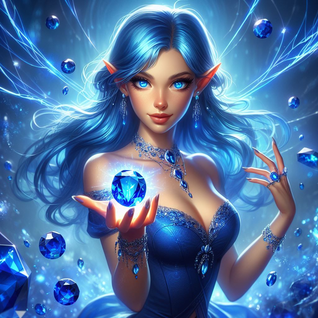The Sapphire Sorceress