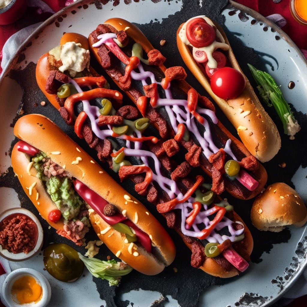 Hotdog Witch in Food Horror Land