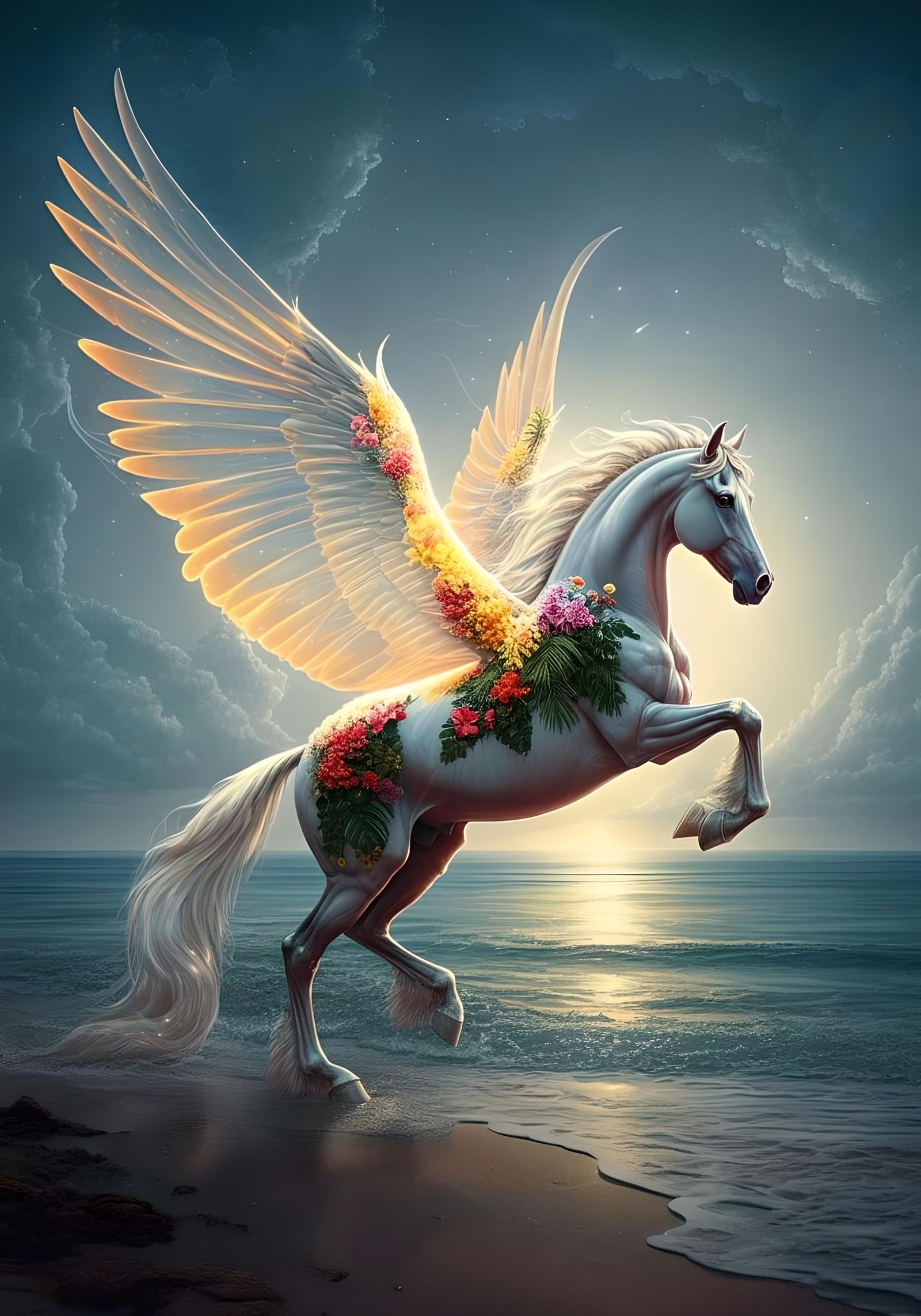 Wings AI Generated Artwork NightCafe Creator