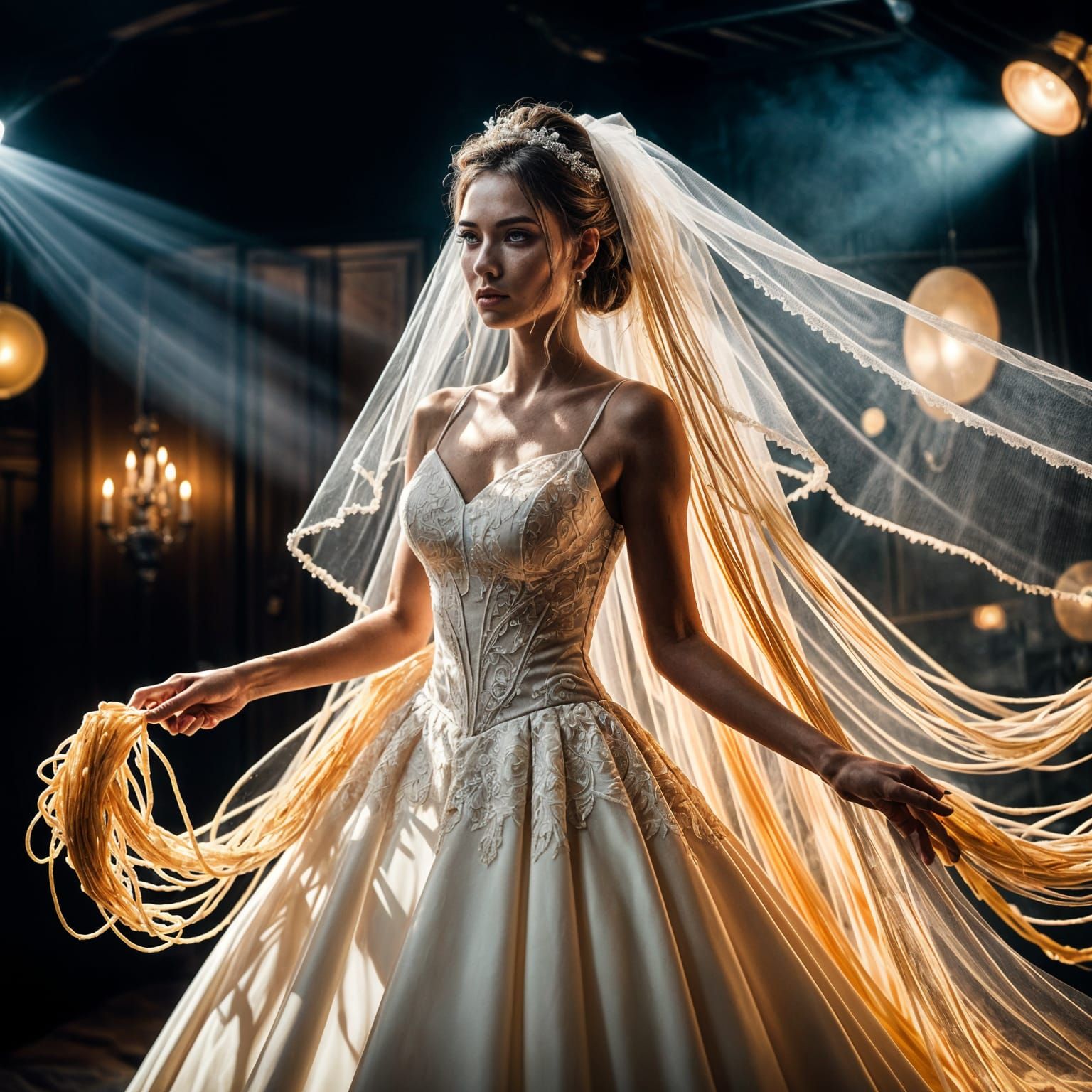Spagetti bride