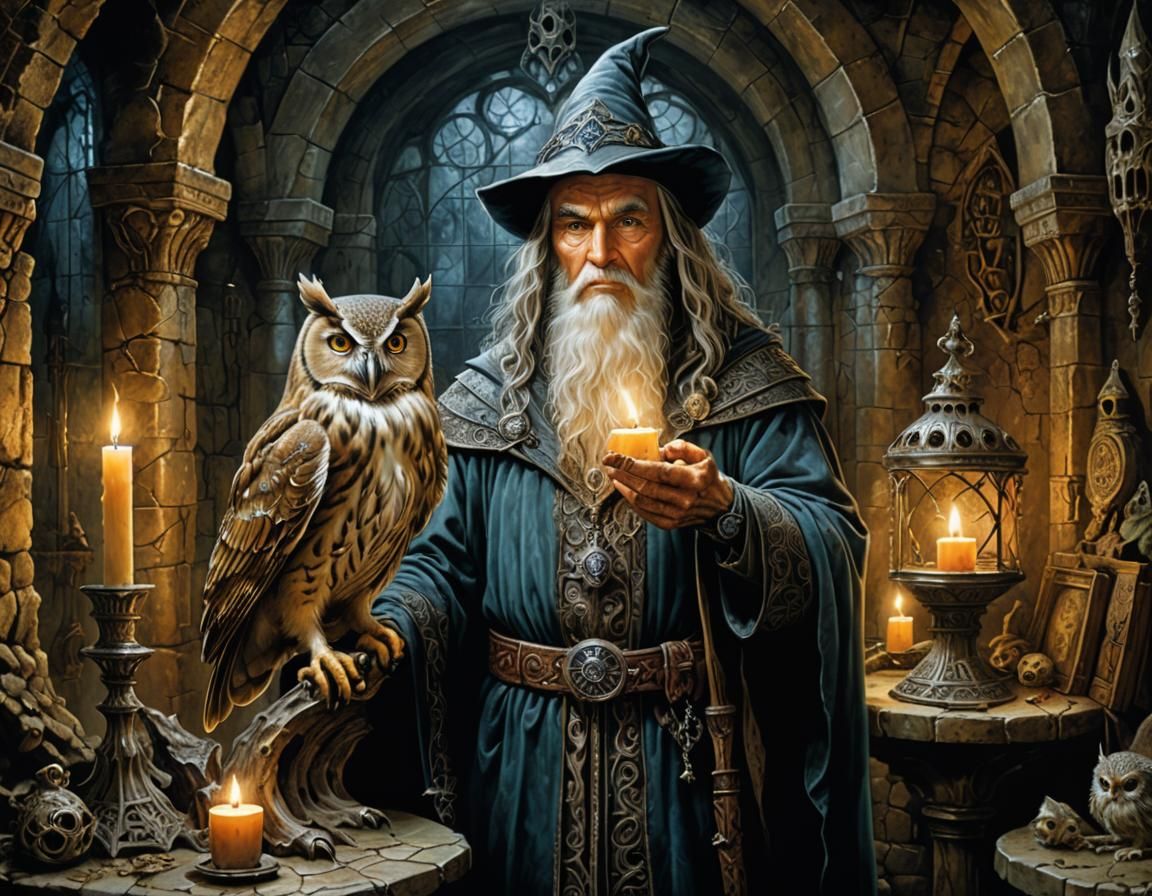 Wizard's Lair  by @Sharonjoy