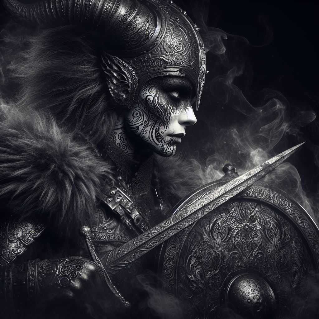 Undead Viking Shield Maiden