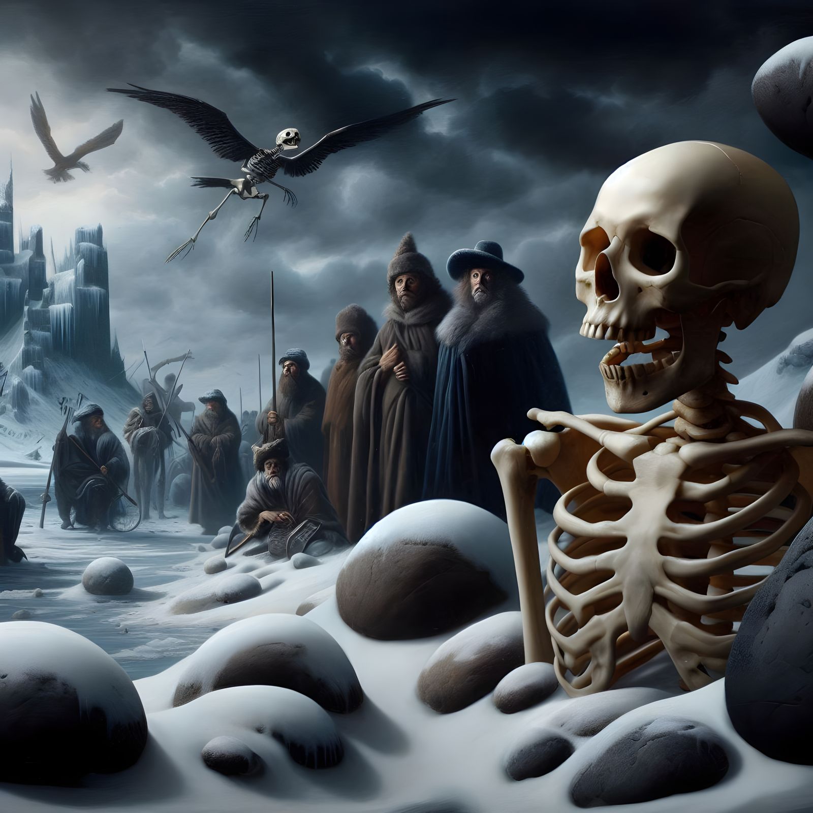 Evolving skeletons 7