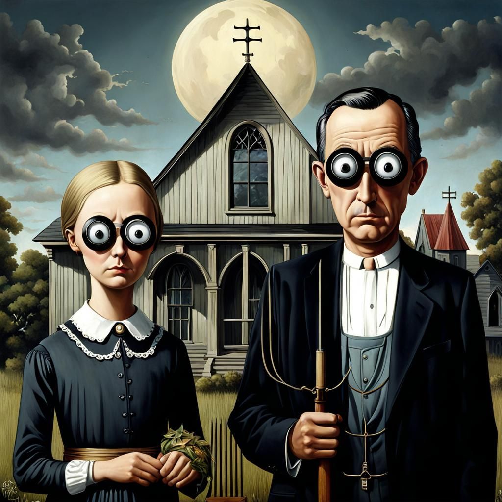 American Googly  by @Zabrie