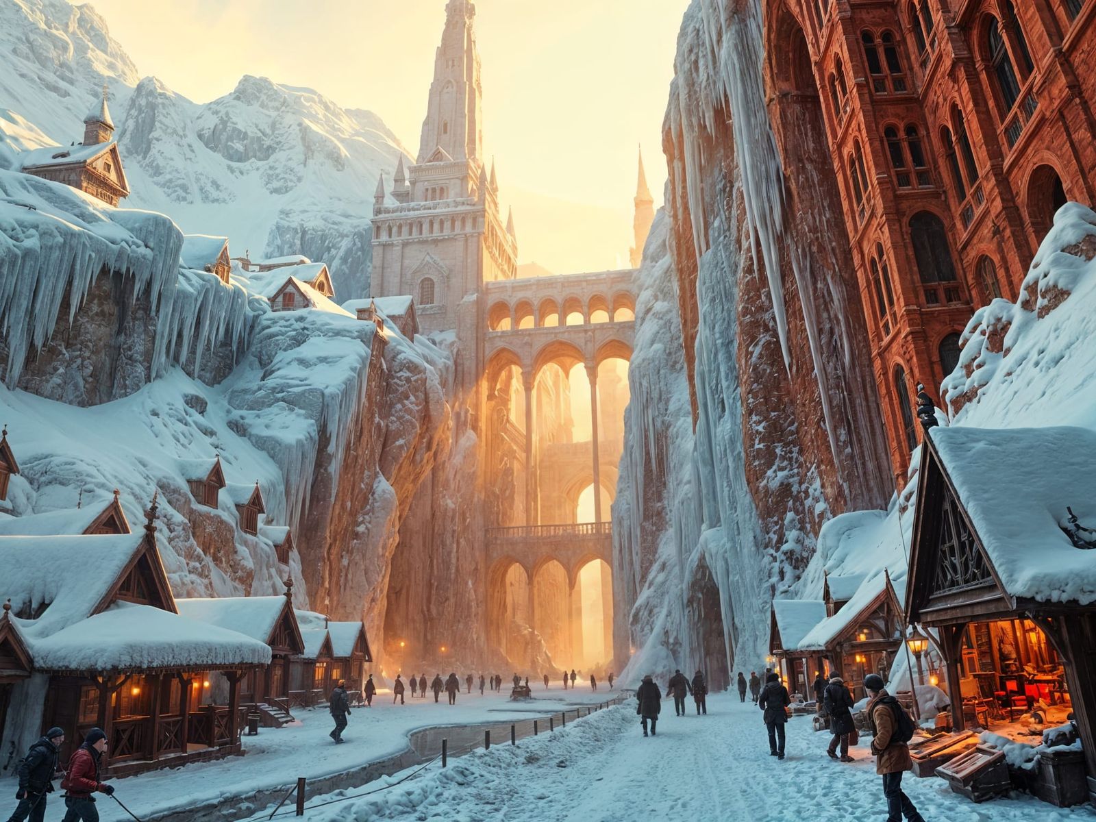 The Kingdom of Frostvail  by @RandomlyGeneratedName