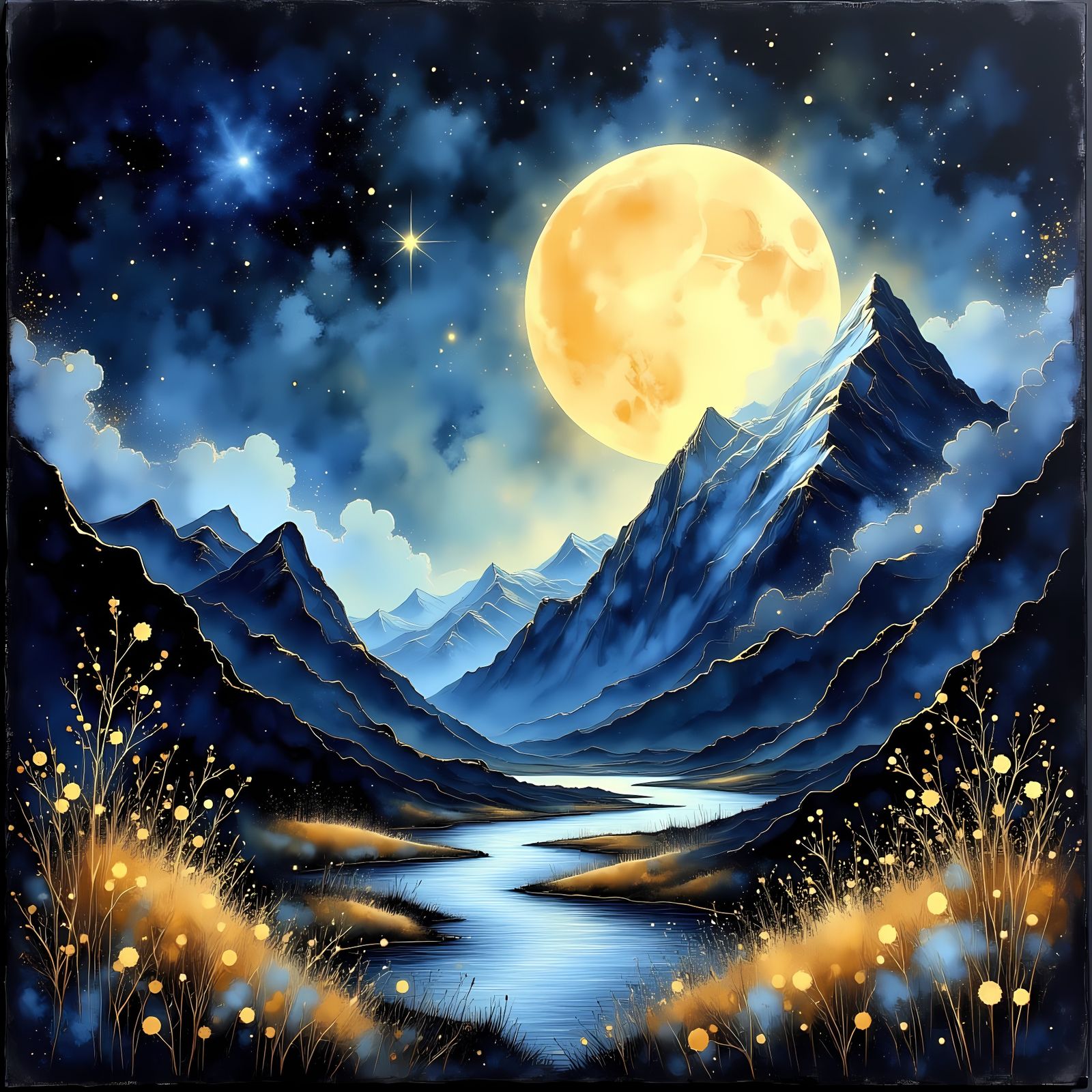 Mountain Radiance  by @Lore 