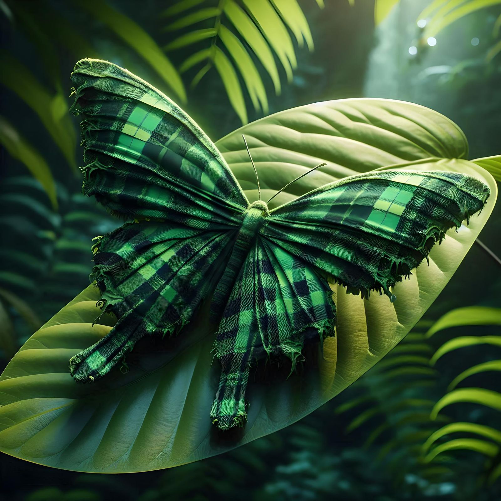 Tartan Butterfly