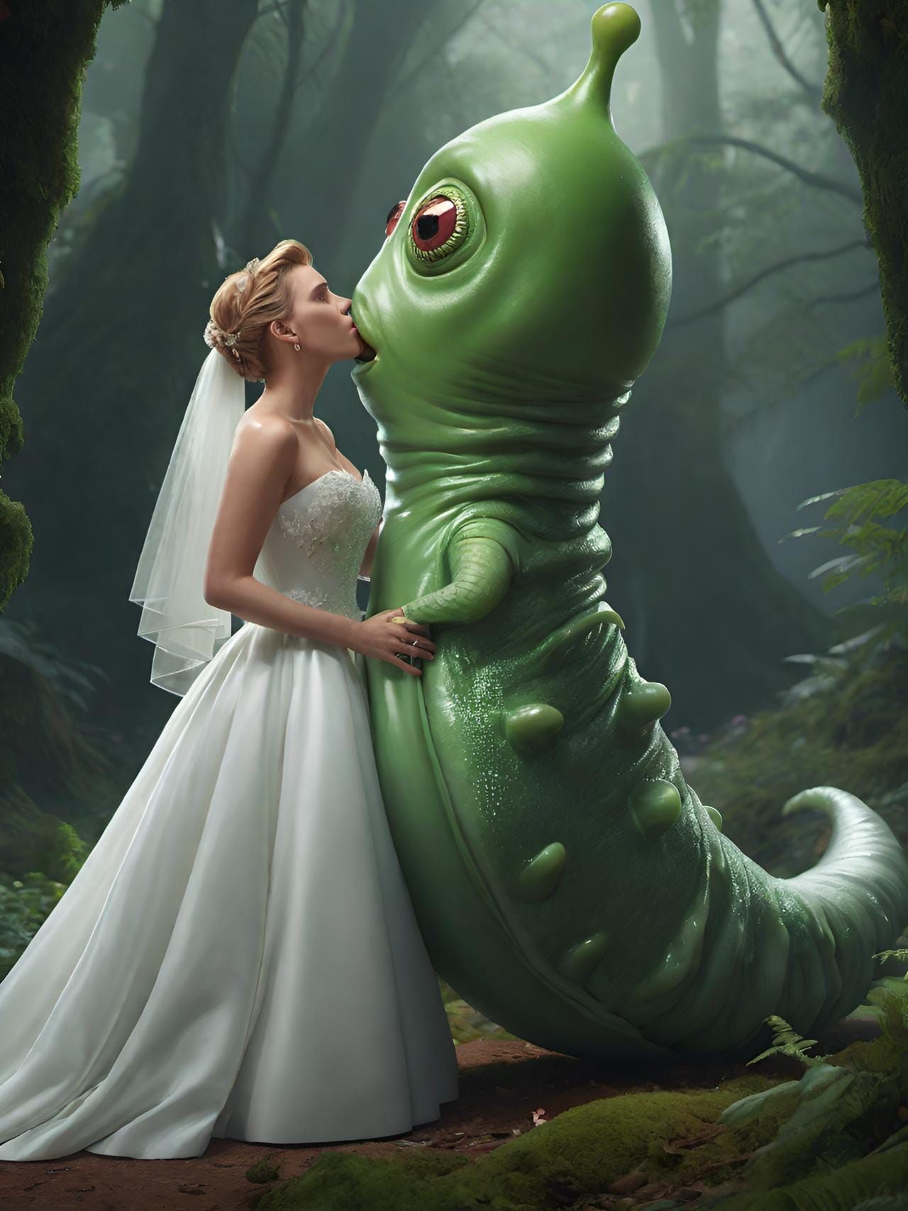 I now pronounce you slug creature and wife