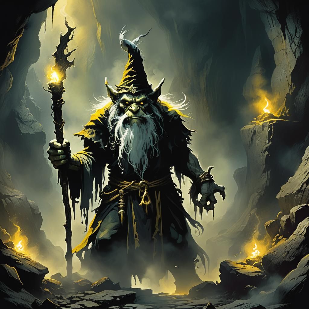 Birger von Eke - the troll wizard  by @WildSpirit