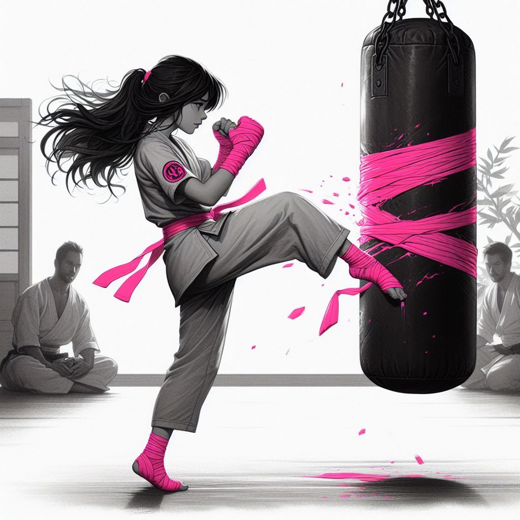 Kung-fu Kid keeps on training