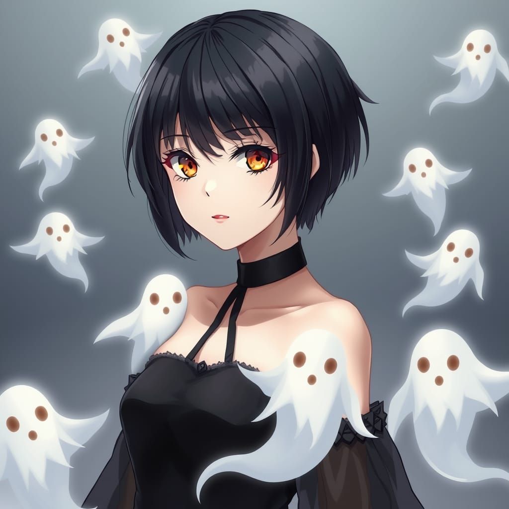 Me and little ghost friends