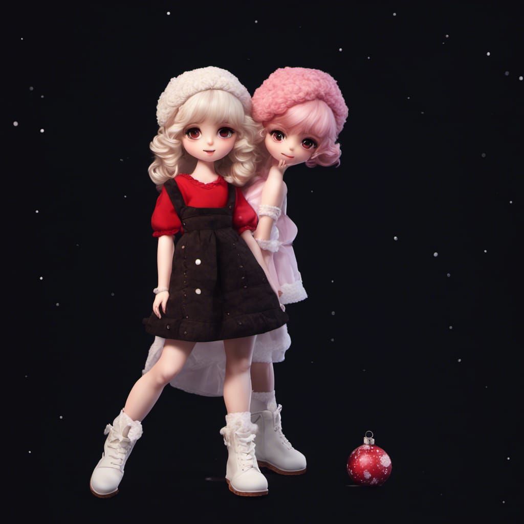 create a chibi doll, full length, standing, blank interior c...