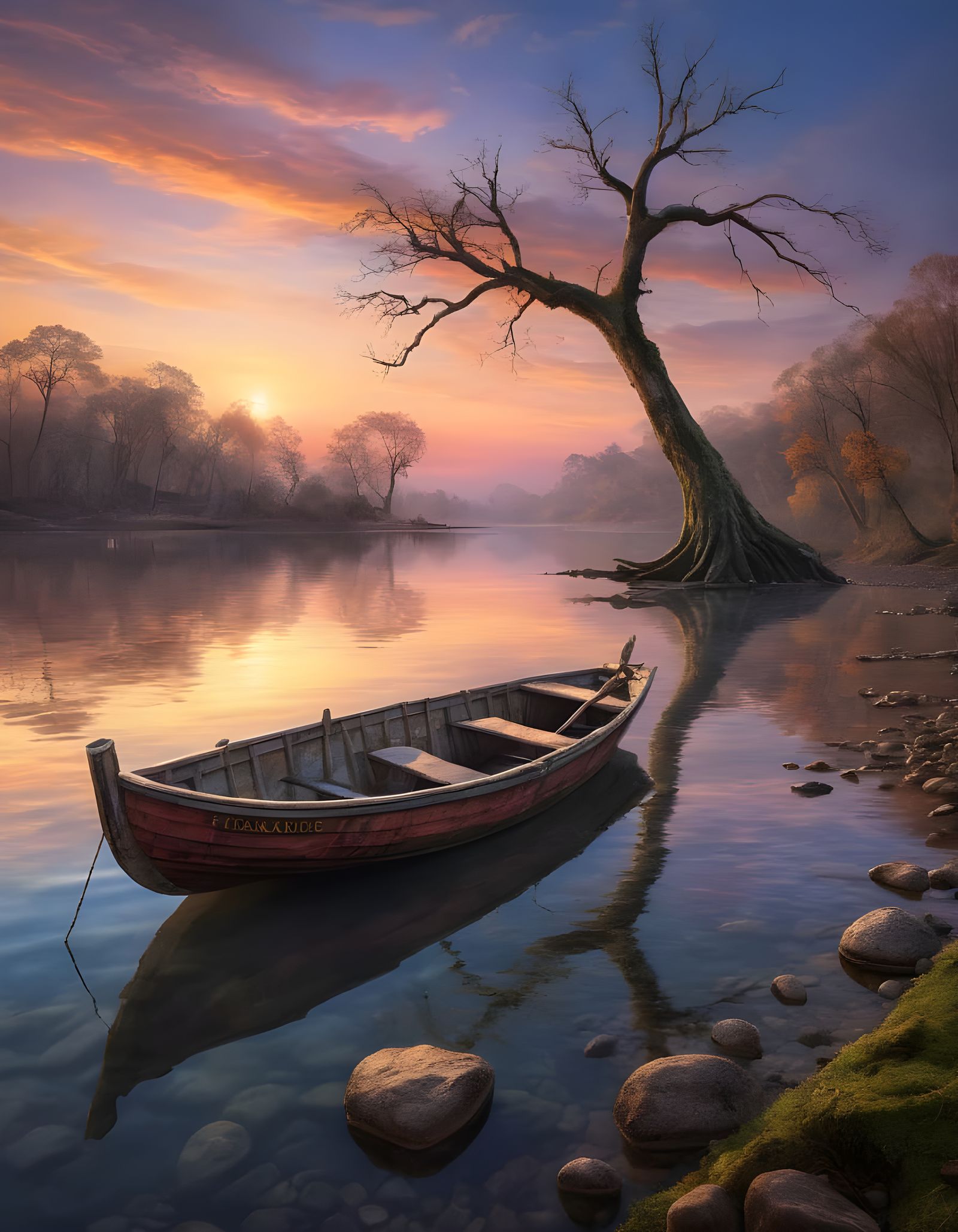 A lone Boat I